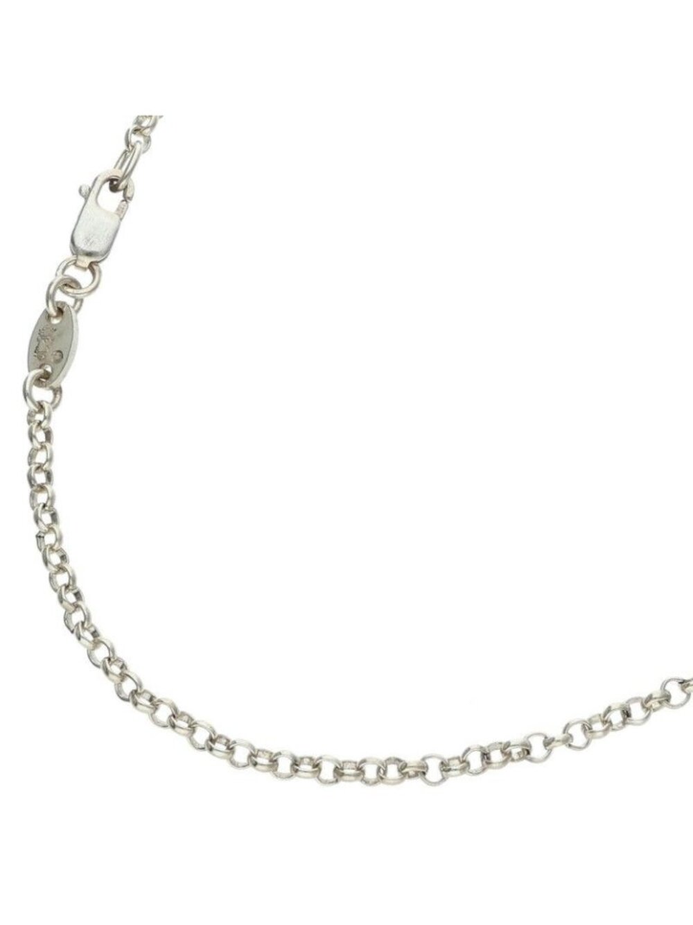 Chrome Hearts Neckchain Roll Chain Silver Necklace